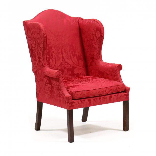 chippendale-mahogany-upholstered-easy-chair