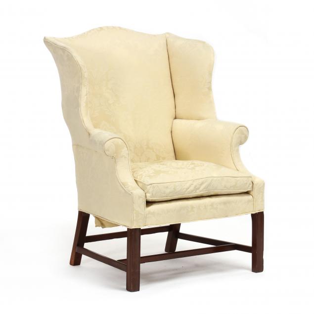 american-chippendale-mahogany-easy-chair