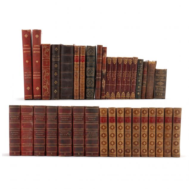 37-decorative-antique-leatherbound-books-in-english-french-and-german