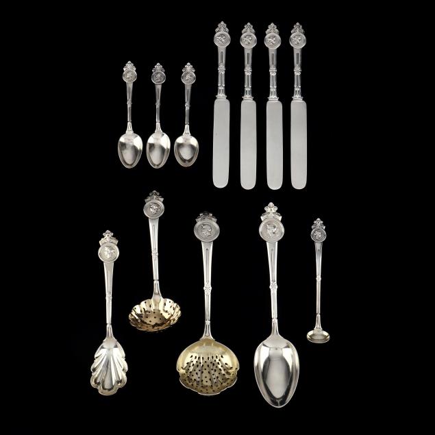 twelve-gorham-i-medallion-i-sterling-silver-flatware-items
