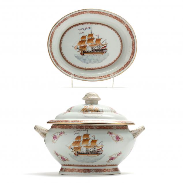 a-chinese-export-style-porcelain-tureen-and-platter