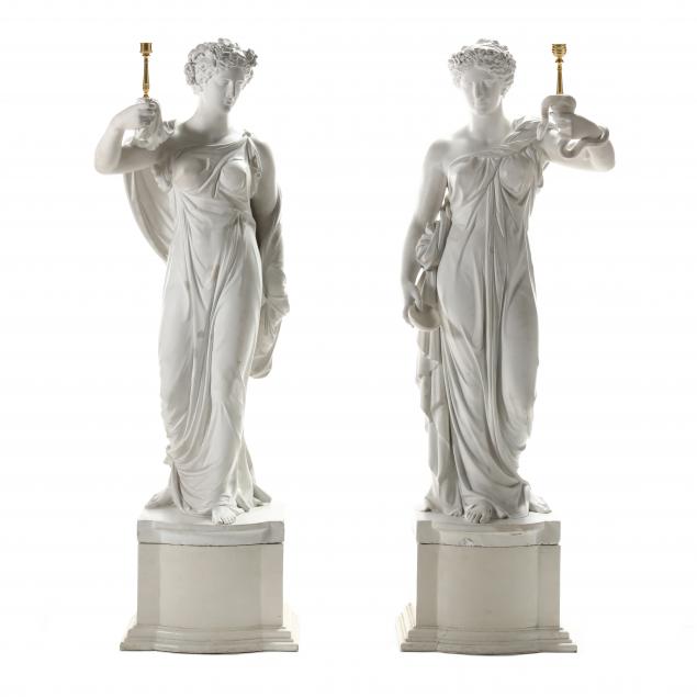 humphrey-hopper-british-1765-1844-two-regency-plaster-figural-torchieres