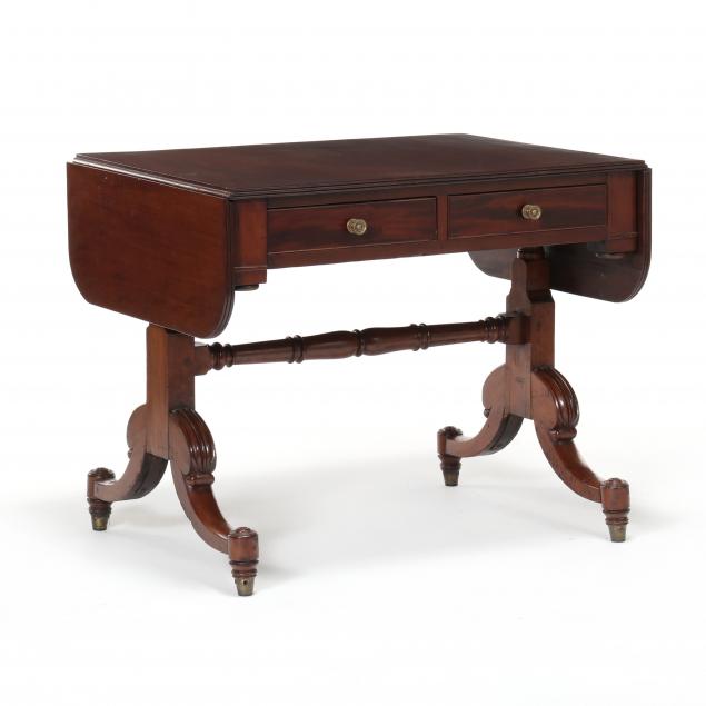 federal-mahogany-library-table