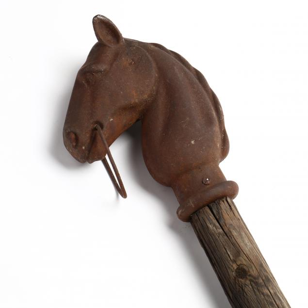 vintage-iron-horse-head-hitching-post