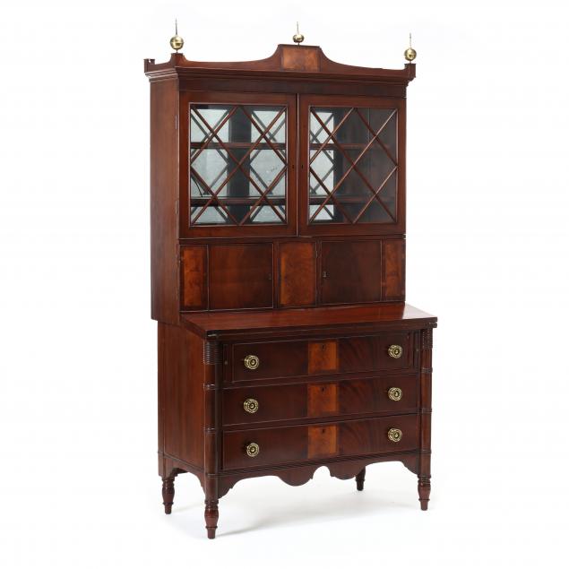 new-england-federal-inlaid-mahogany-butler-s-bookcase