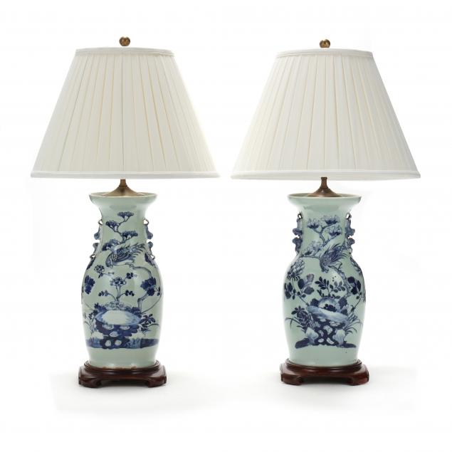 a-pair-of-chinese-celadon-ground-blue-and-white-vase-lamps