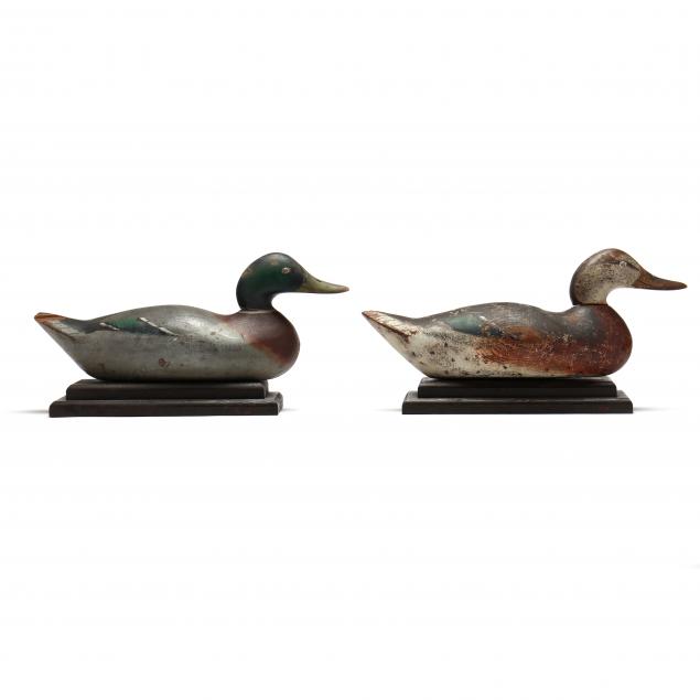 mason-factory-mi-1896-1924-challenge-grade-pair-of-mallards-currituck-shooting-club