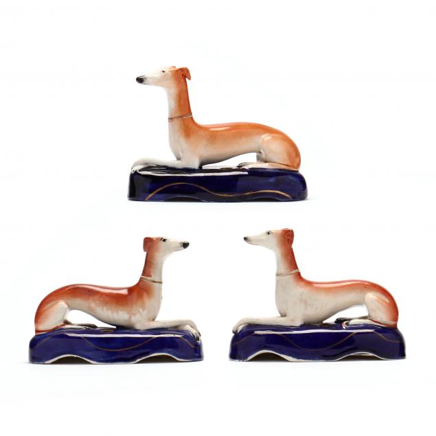 three-antique-staffordshire-whippet-pen-holders