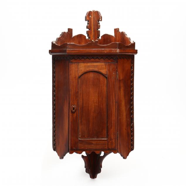 american-folky-carved-pine-diminutive-hanging-corner-cabinet