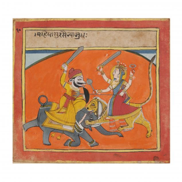 a-indian-painting-from-the-devi-mahatmya