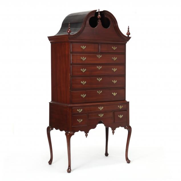 connecticut-queen-anne-cherry-bonnet-top-high-chest-of-drawers