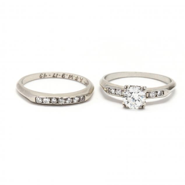 white-gold-and-diamond-wedding-set