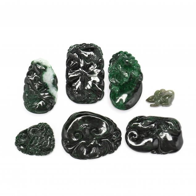a-group-of-chinese-nephrite-jade-carvings