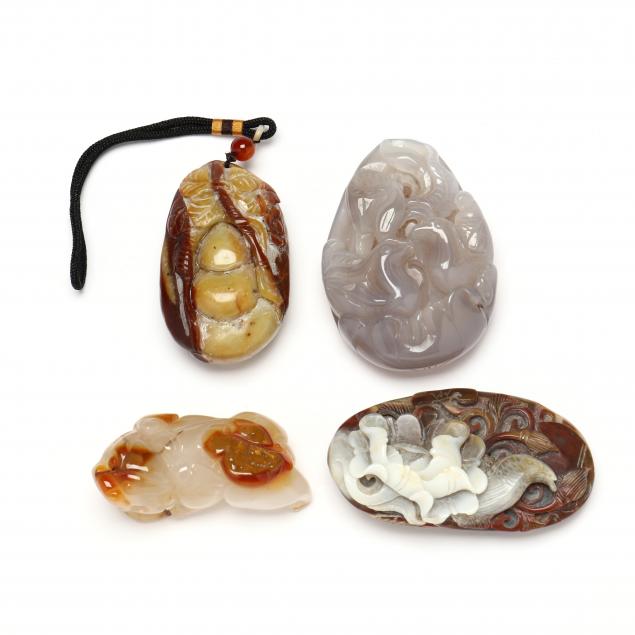 a-group-of-chinese-agate-carvings