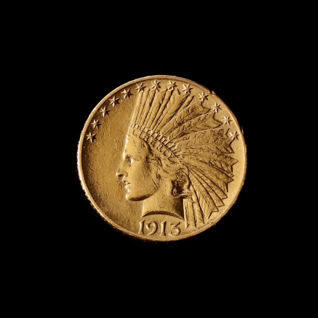 ex-jewelry-1913-10-indian-head-gold-eagle