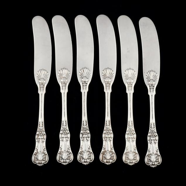 six-tiffany-co-i-english-king-i-sterling-silver-flat-handle-butter-spreaders