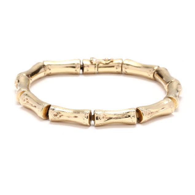 gold-bamboo-motif-bracelet-carlo-rezzadore
