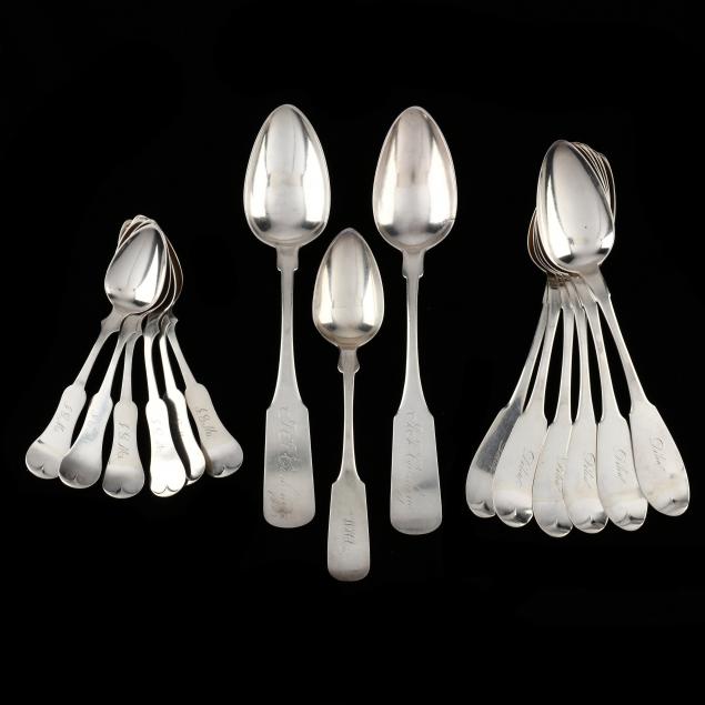 a-grouping-of-15-american-coin-silver-spoons