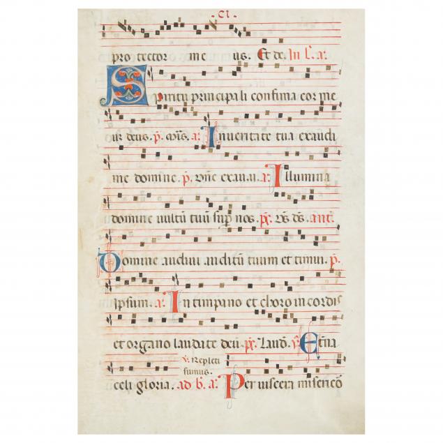 continental-illuminated-musical-manuscript-on-vellum