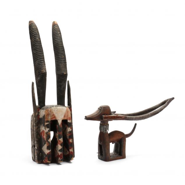 mali-dogon-horned-mask-and-chiwara-antelope-headdress