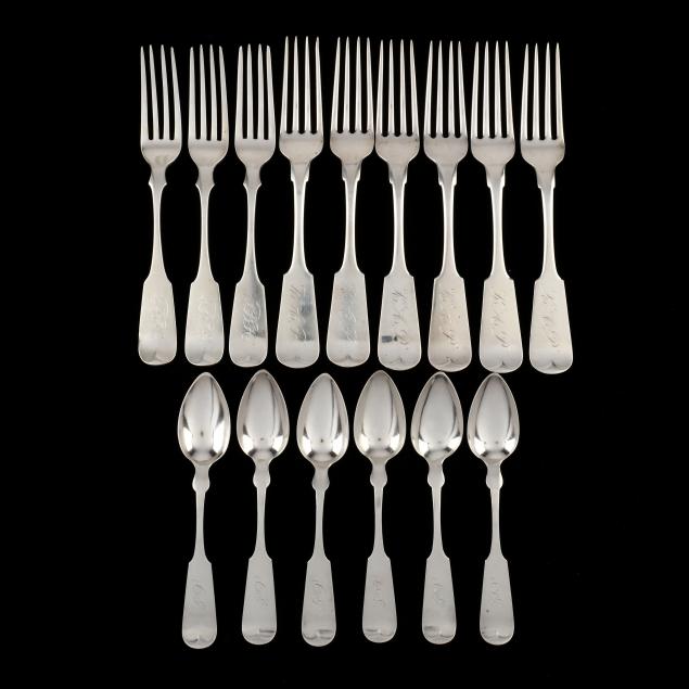15-pieces-of-american-sterling-silver-tipt-flatware