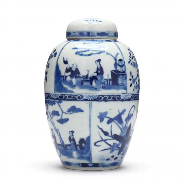 a-chinese-blue-and-white-porcelain-ginger-jar-with-cover
