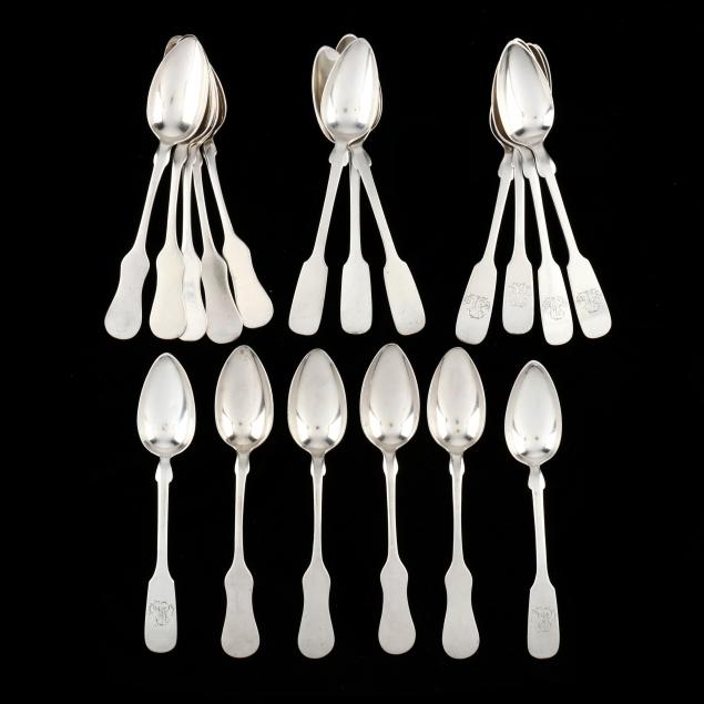 a-collection-of-18-continental-silver-teaspoons