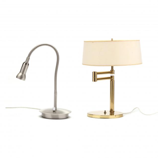 two-modern-desk-lamps