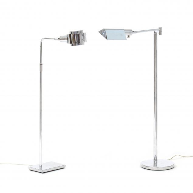 koch-lowy-two-chrome-floor-lamps