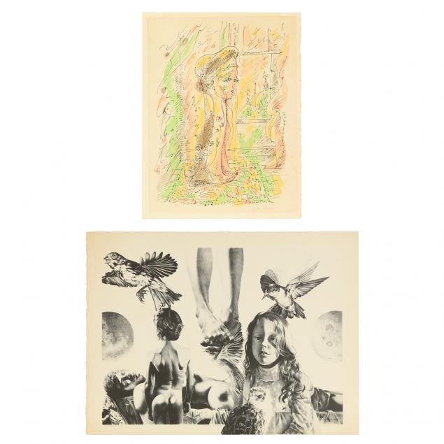 two-lithographs-s-tucker-cooke-s-i-icarian-image-iii-nocturnal-i-and-andre-masson-s-i-interieur-venitien-i