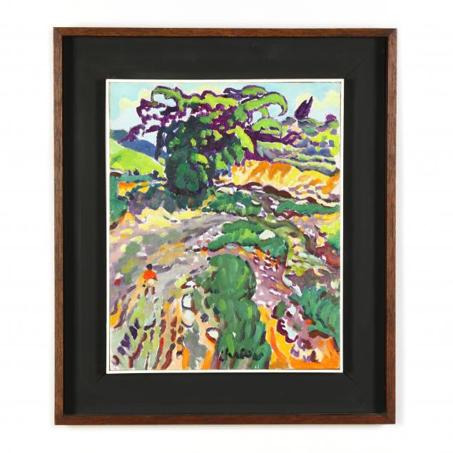 jorge-chacon-venezuelan-1933-1992-fauvist-landscape-with-figure