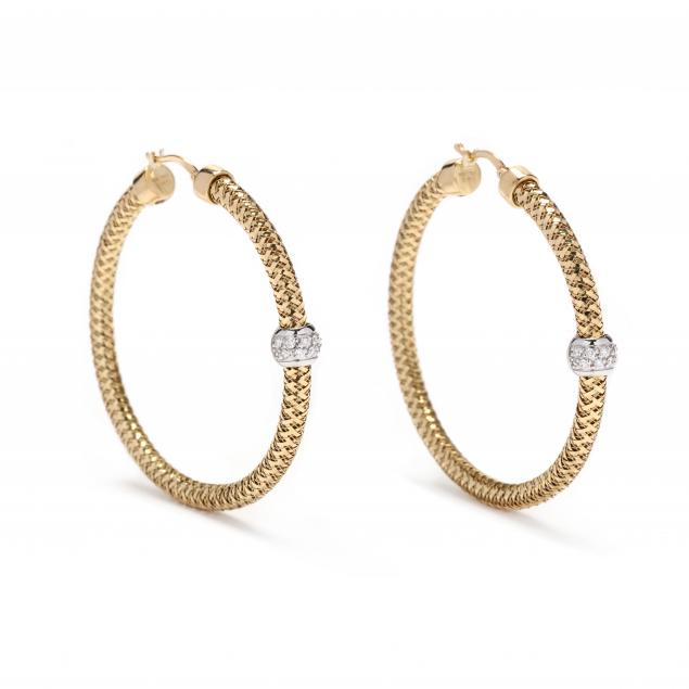 gold-and-diamond-primavera-i-ear-hoops-roberto-coin