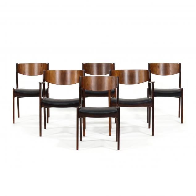 henning-kjaernulf-danish-1911-1975-six-fine-rosewood-dining-chairs