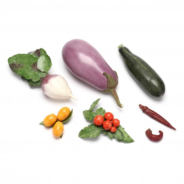 a-group-of-mary-kirk-kelly-ceramic-vegetables-and-fruit