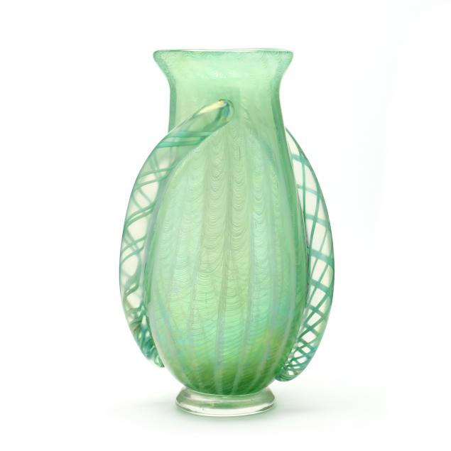 franco-moretti-tall-latticino-art-glass-vase