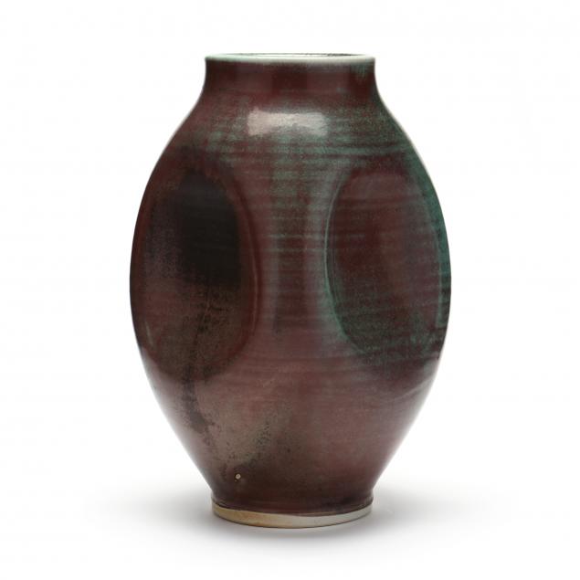 ben-owen-iii-seagrove-nc-pinch-sided-vase
