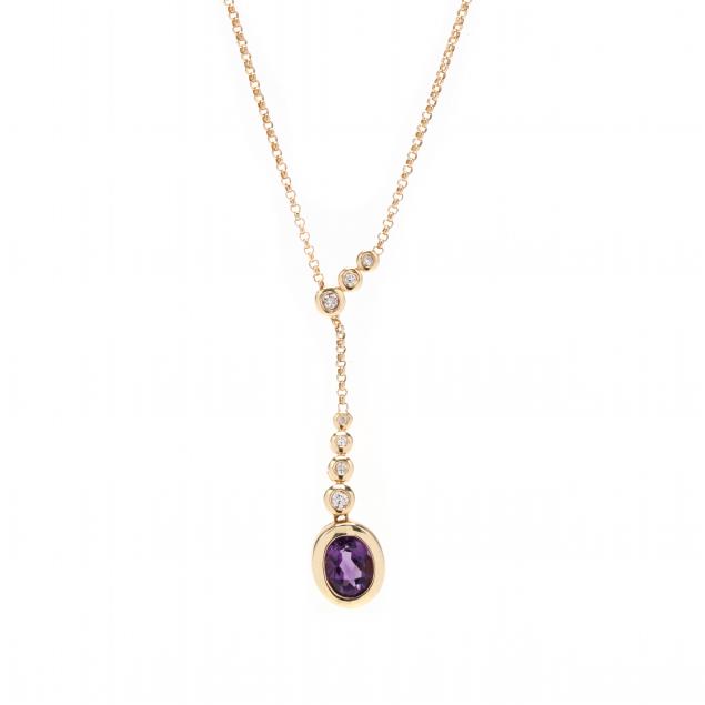 gold-amethyst-and-diamond-necklace