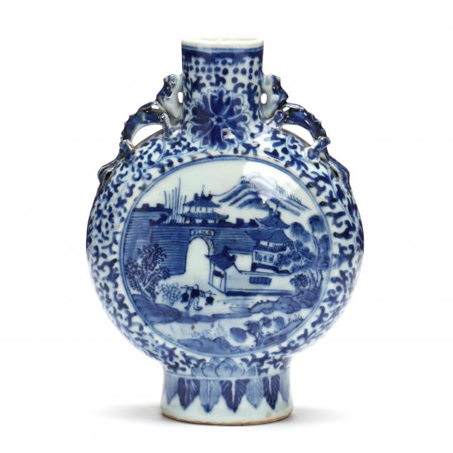 a-chinese-blue-and-white-porcelain-moon-flask