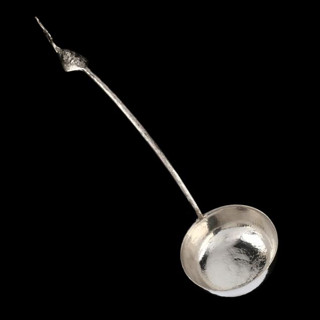 a-large-thai-silver-soup-ladle