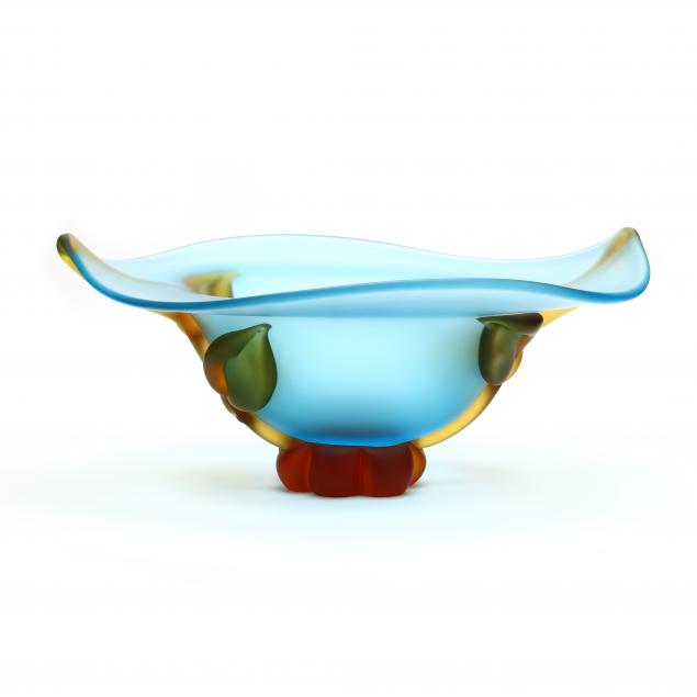 tommie-rush-american-b-1954-large-art-glass-bowl