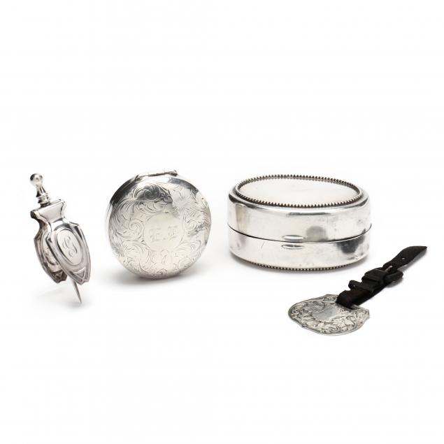 four-american-sterling-silver-novelties