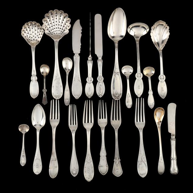 a-group-of-american-coin-silver-and-sterling-silver-flatware
