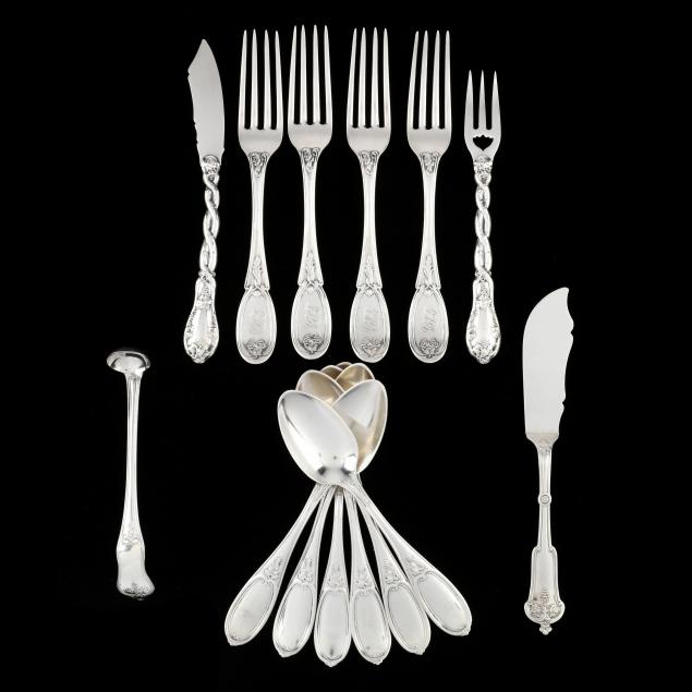 a-group-of-american-coin-silver-flatware-with-grapevine-motif