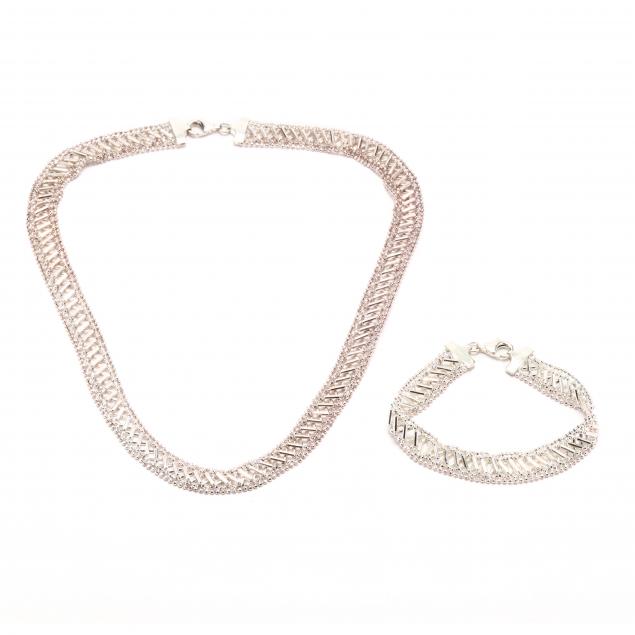 sterling-silver-necklace-and-bracelet