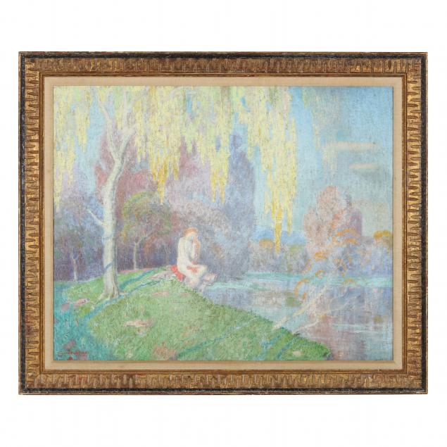 norwood-hodge-macgilvary-american-1874-1949-female-nude-by-the-riverbank