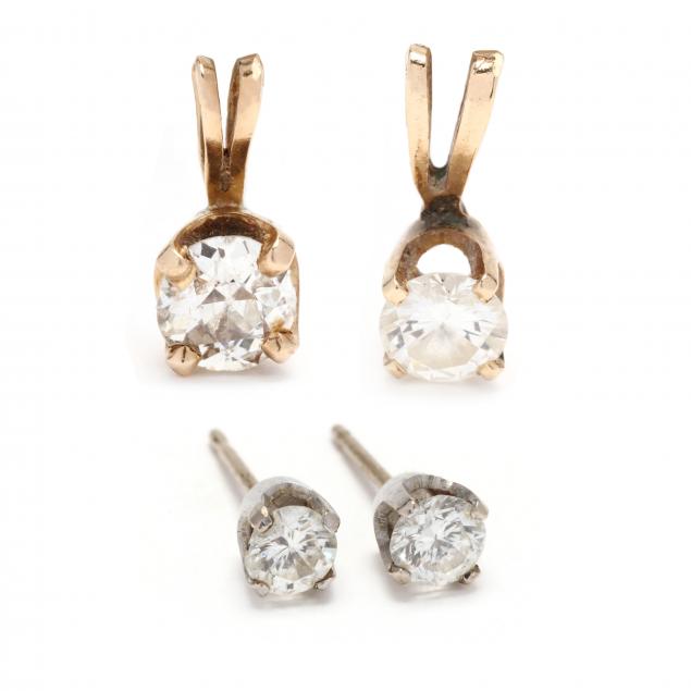 diamond-stud-earrings-and-pendants