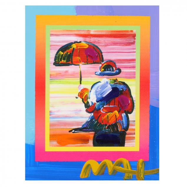 peter-max-american-b-1937-i-umbrella-man-on-blends-i