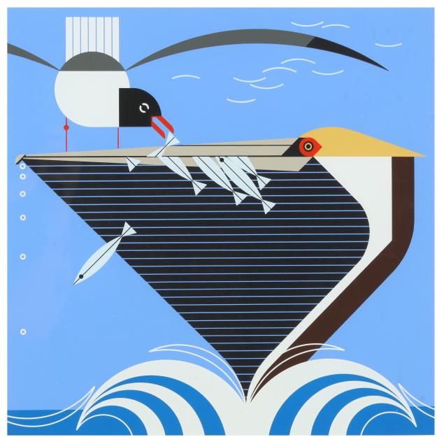 charley-harper-american-1922-2007-i-pelican-pantry-i