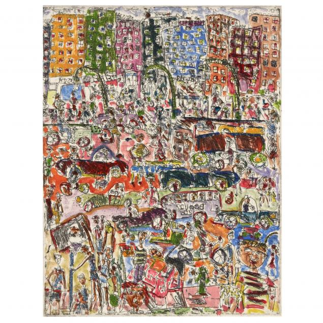 james-rizzi-american-1950-2011-i-hot-time-summer-in-the-city-i