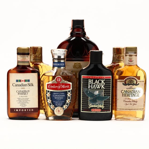 canadian-whisky-selection